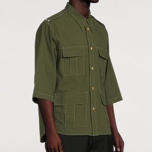 ACNE STUDIOS Cotton Three-Quarter Sleeve Shirt